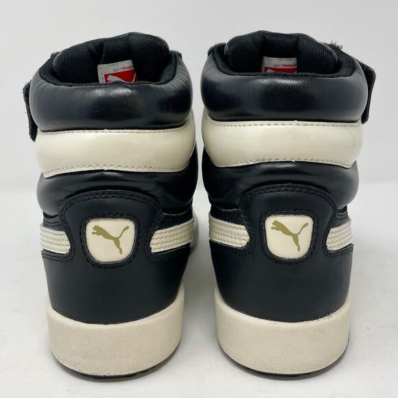 Puma Leather Sky Point Mid Pointed Toe Sneakers Womens Size 6.5 - Picture 5 of 9